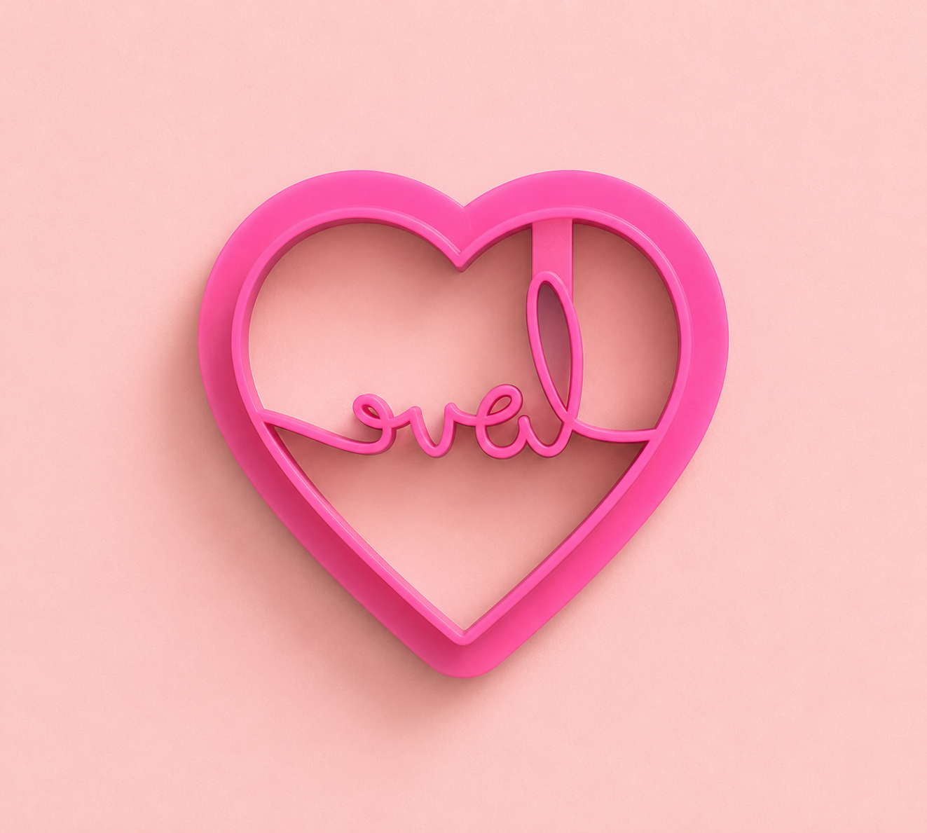 Emporte-pièce Cœur "Love" – 15 à 30 mm – EP-633