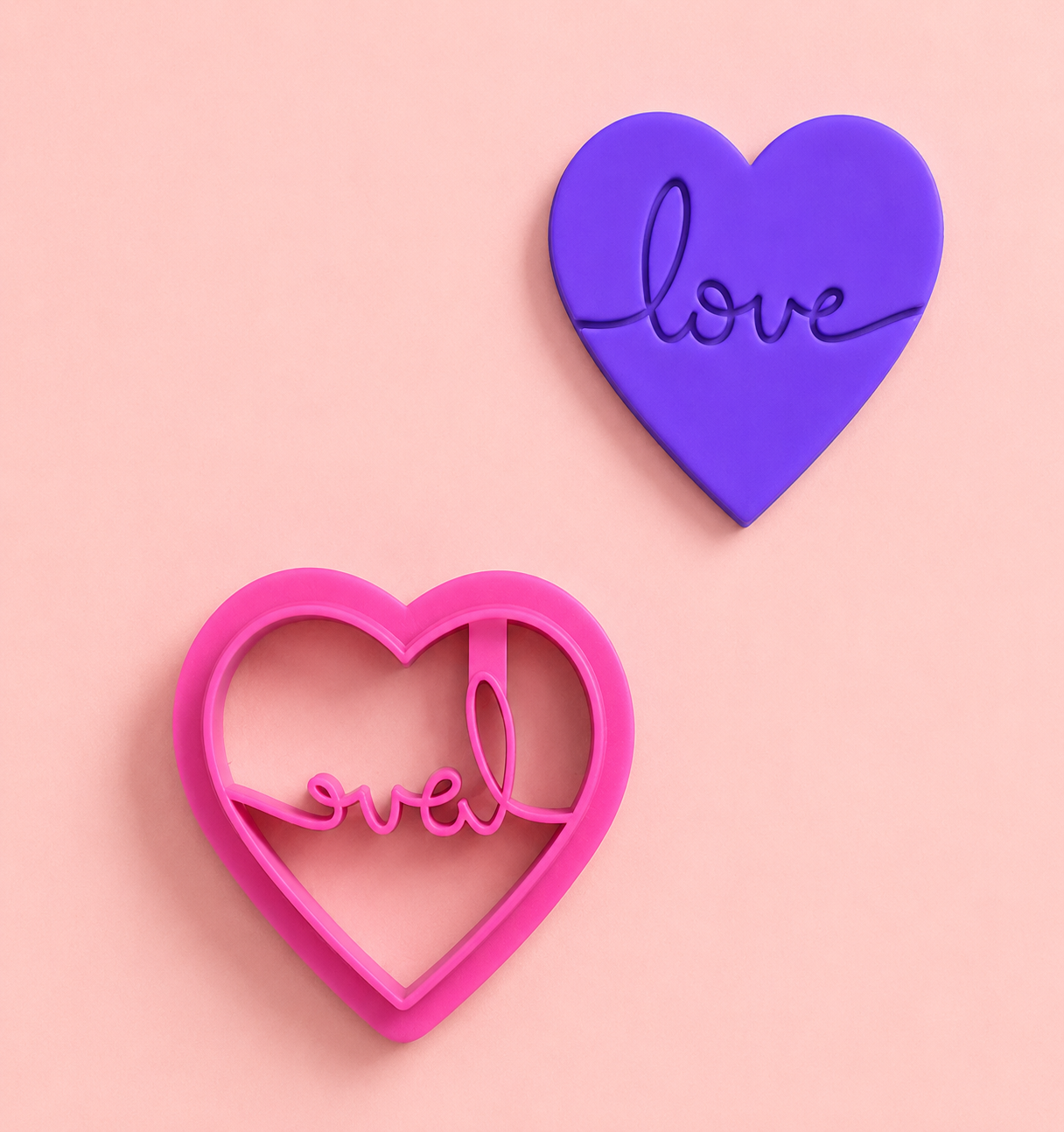 Emporte-pièce Cœur "Love" – 15 à 30 mm – EP-633