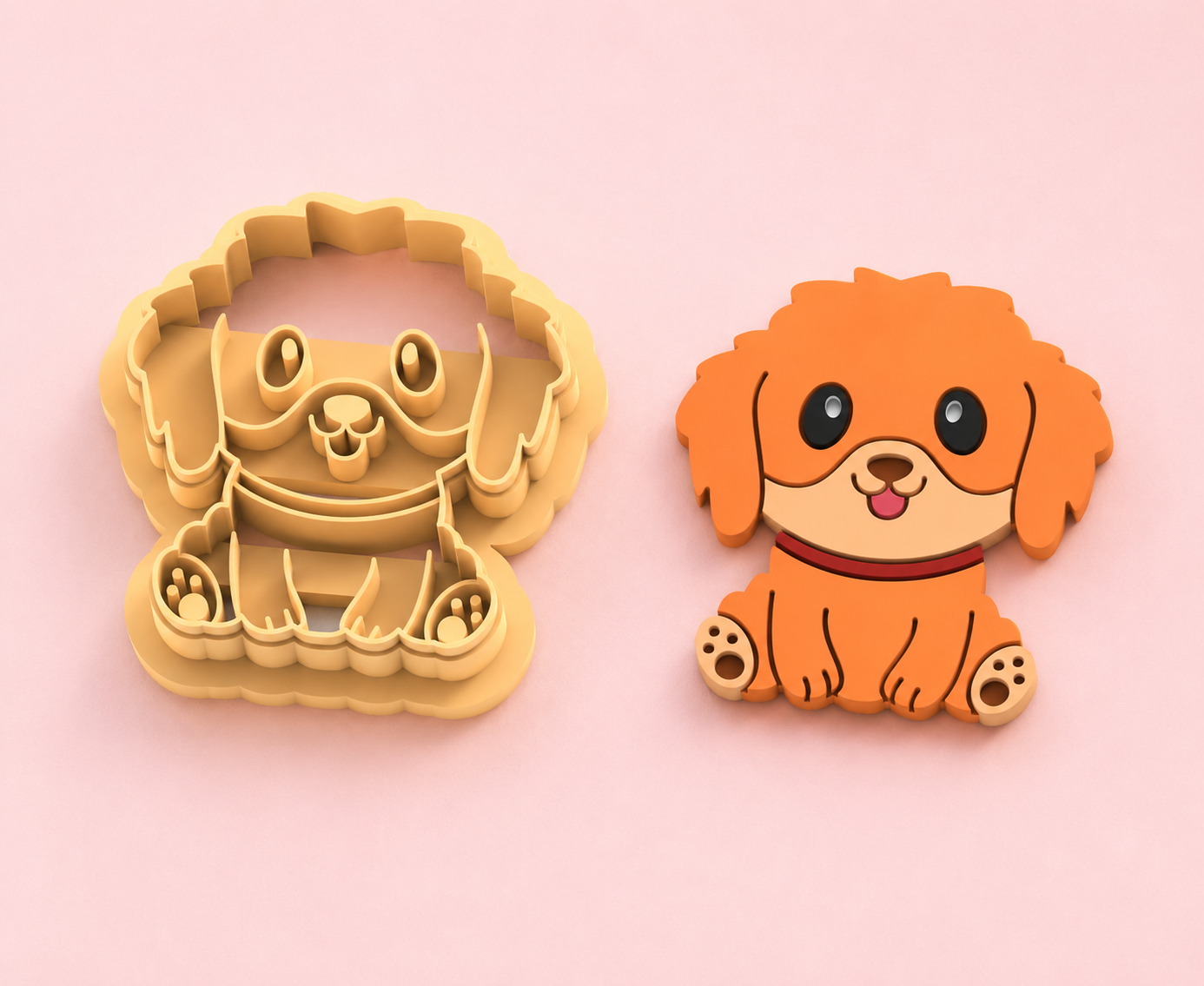 Emporte-pièce Petit chien kawaii – 25 à 51 mm – EP-614