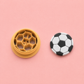 Emporte-pièce ballons de sport pour bijoux et créations DIY – football, rugby ou lot complet – 20 à 45 mm – EP-520