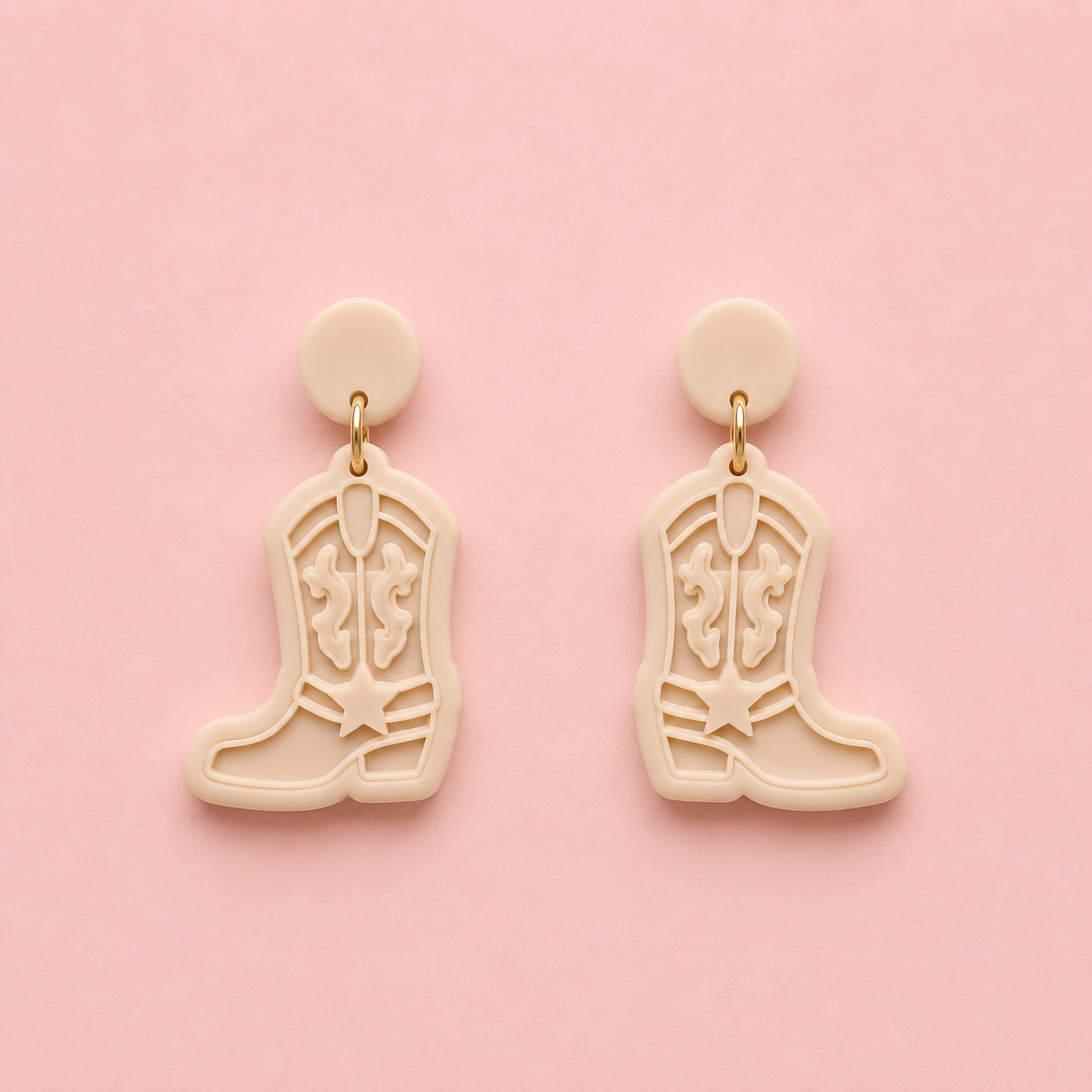 Emporte-pièce botte western cowboy – bijoux DIY – 20 à 35 mm – EP-499