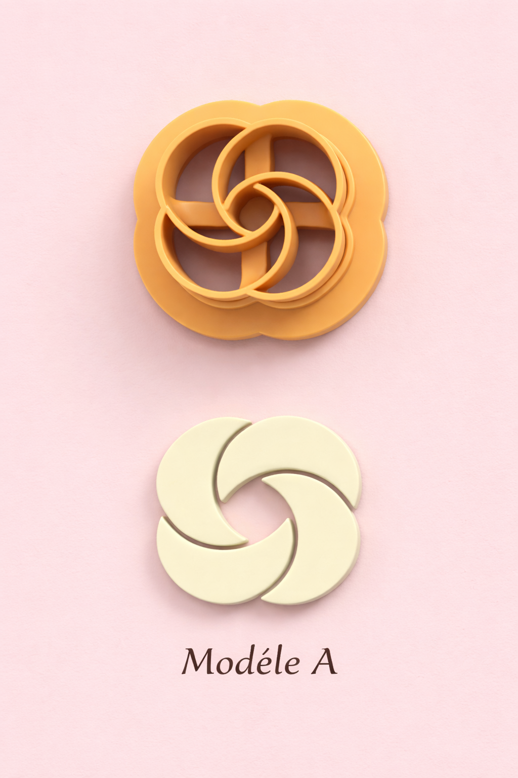 Emporte-pièces fleurs tourbillon – 6 modèles au choix – bijoux pâte polymère – 15 à 40 mm – DIY boucles d’oreilles – EP-252