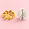 Emporte-pièce Flocon de neige 3D à assembler – 30 à 50 mm – EP-819