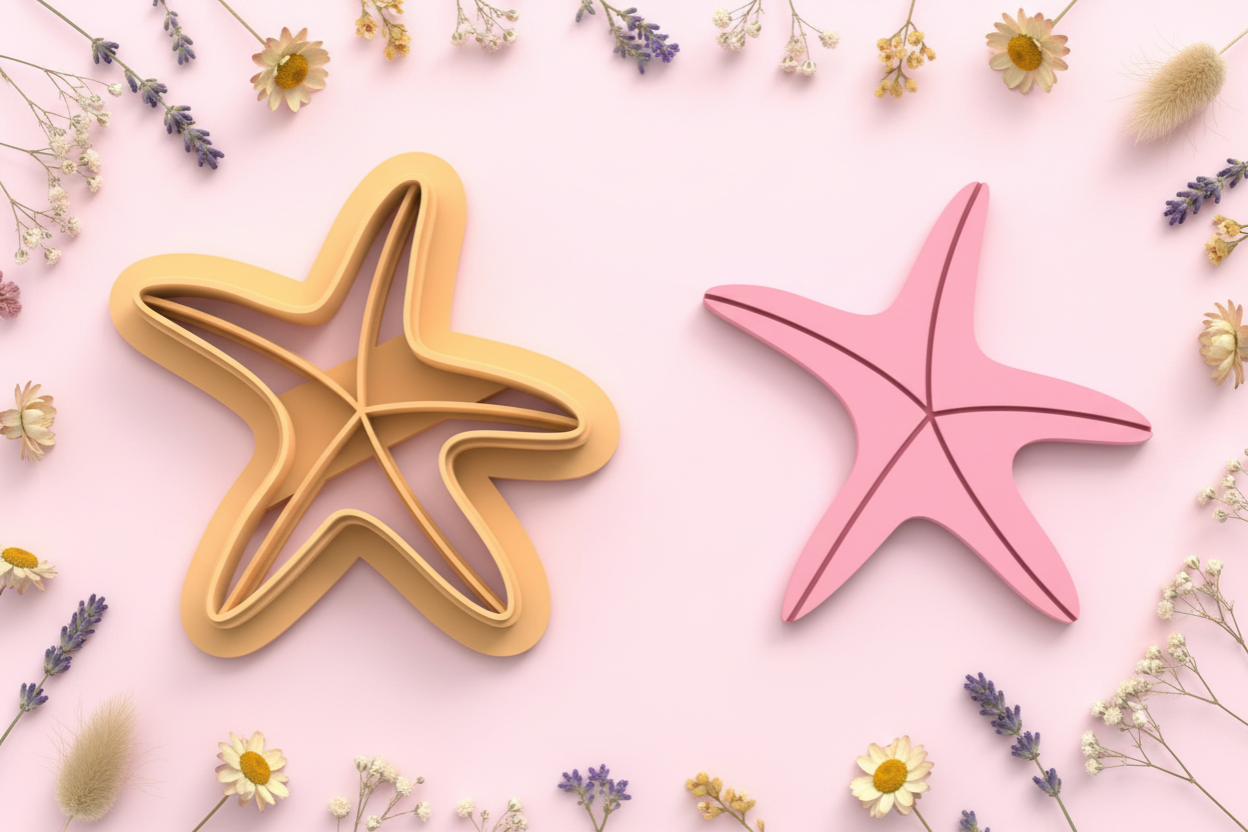 Emporte-pièce étoile de mer DIY – 20 à 45 mm – EP-459
