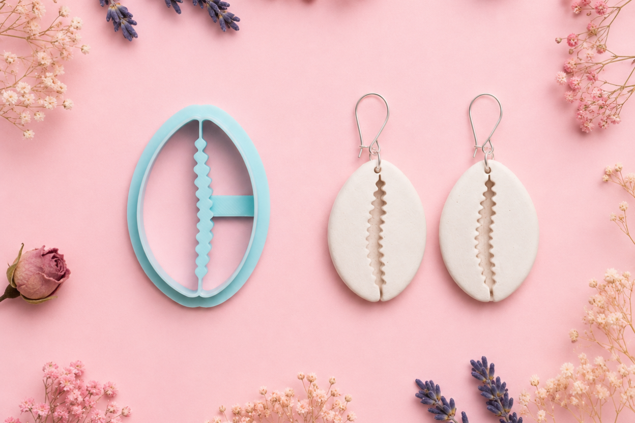 Emporte-pièce coquillage cauri DIY – 20 à 40 mm – EP-483