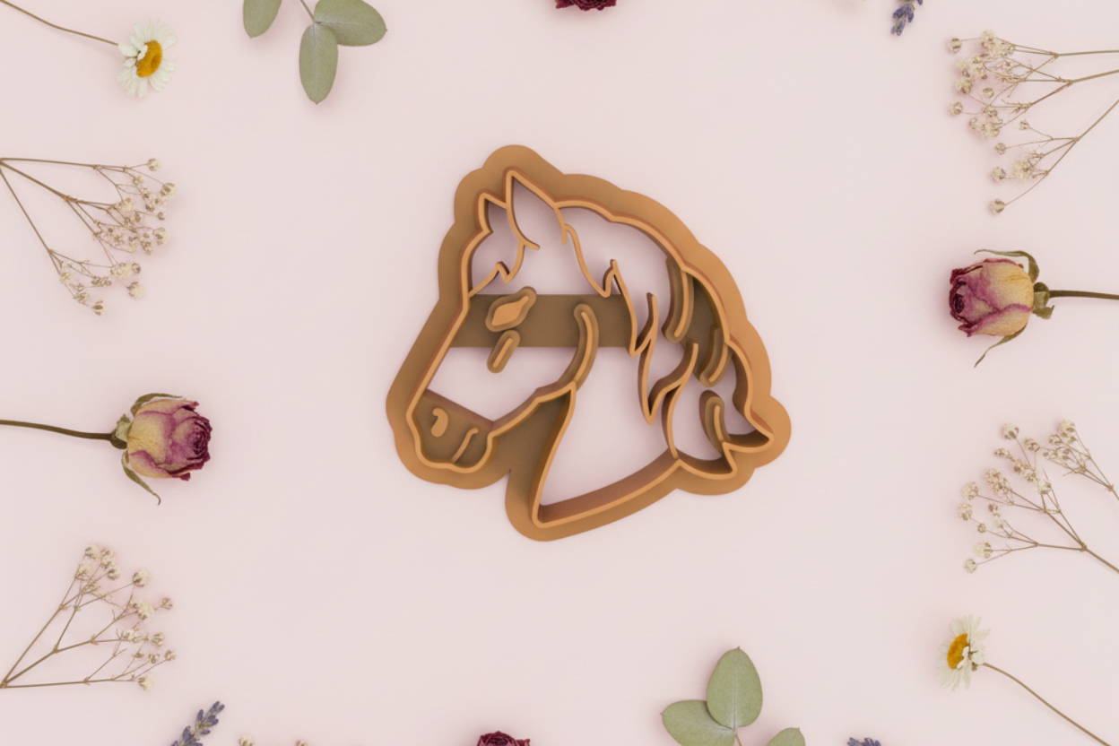 Emporte-pièce tête de cheval – bijoux DIY – 20 à 35 mm – EP-494