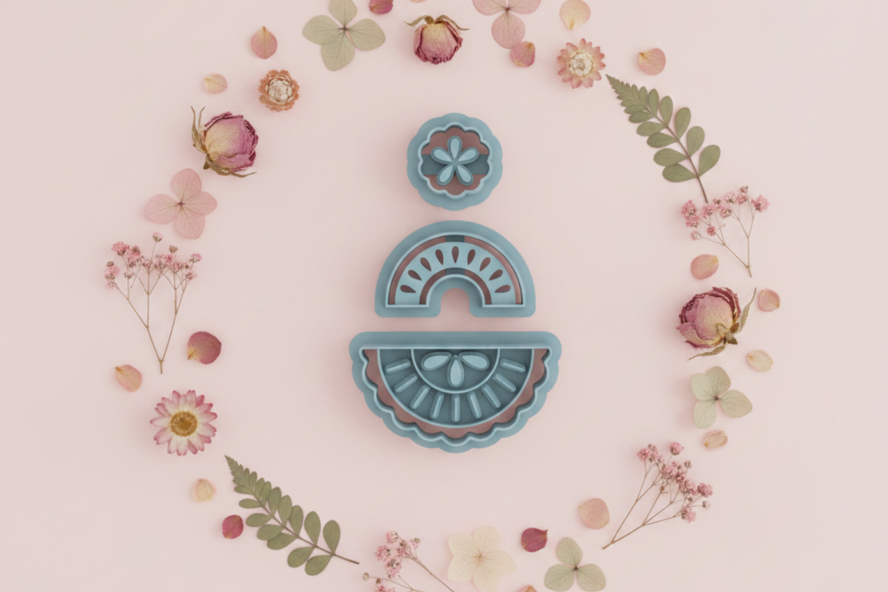 Emporte-pièces bijoux soleil bohème – lot complet multi-pièces DIY – 20 à 55 mm – EP-506