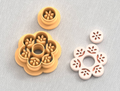 Emporte-pièce fleur ajourée & mini fleur – bijoux pâte polymère – 30 à 50 mm – EP-206
