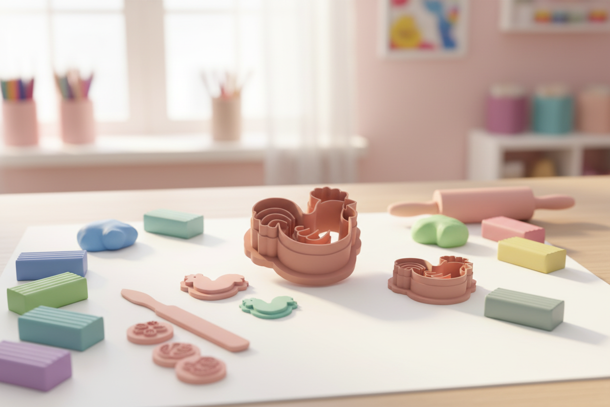 Emporte-pièce coq ajouré – bijoux pâte polymère – 15 à 40 mm – EP-239