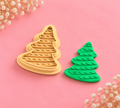 Emporte-pièce Sapin de Noël Effet Rayures – 25 à 45 mm – EP-796