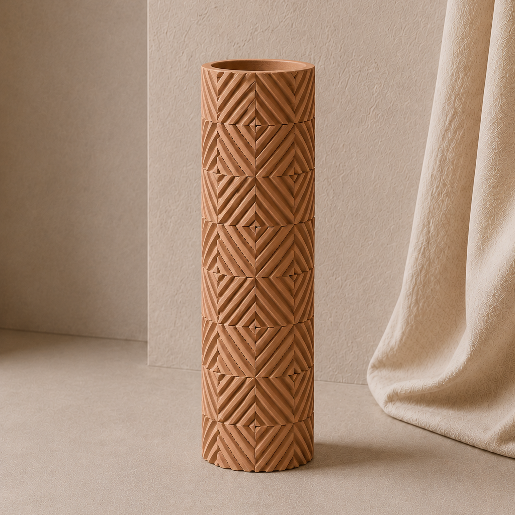 Rouleau de texture Géométrique – Motif Geo Weave – RL08