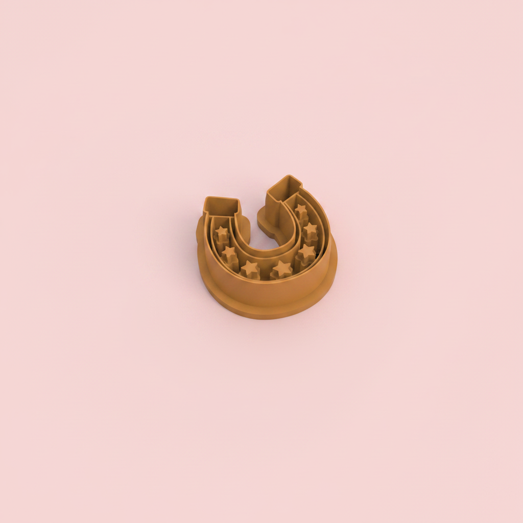 Emporte-pièce fer à cheval porte-bonheur – bijoux DIY – 20 à 35 mm – EP-495