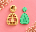 Emporte-pièces Boule de Noël avec Sapin – Lot de 2 – 30 à 50 mm EP-793