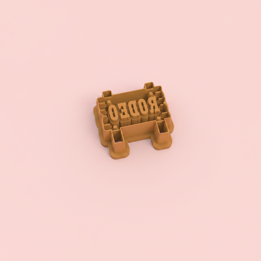 Emporte-pièce panneau rodéo western – bijoux DIY – 25 à 40 mm – EP-497