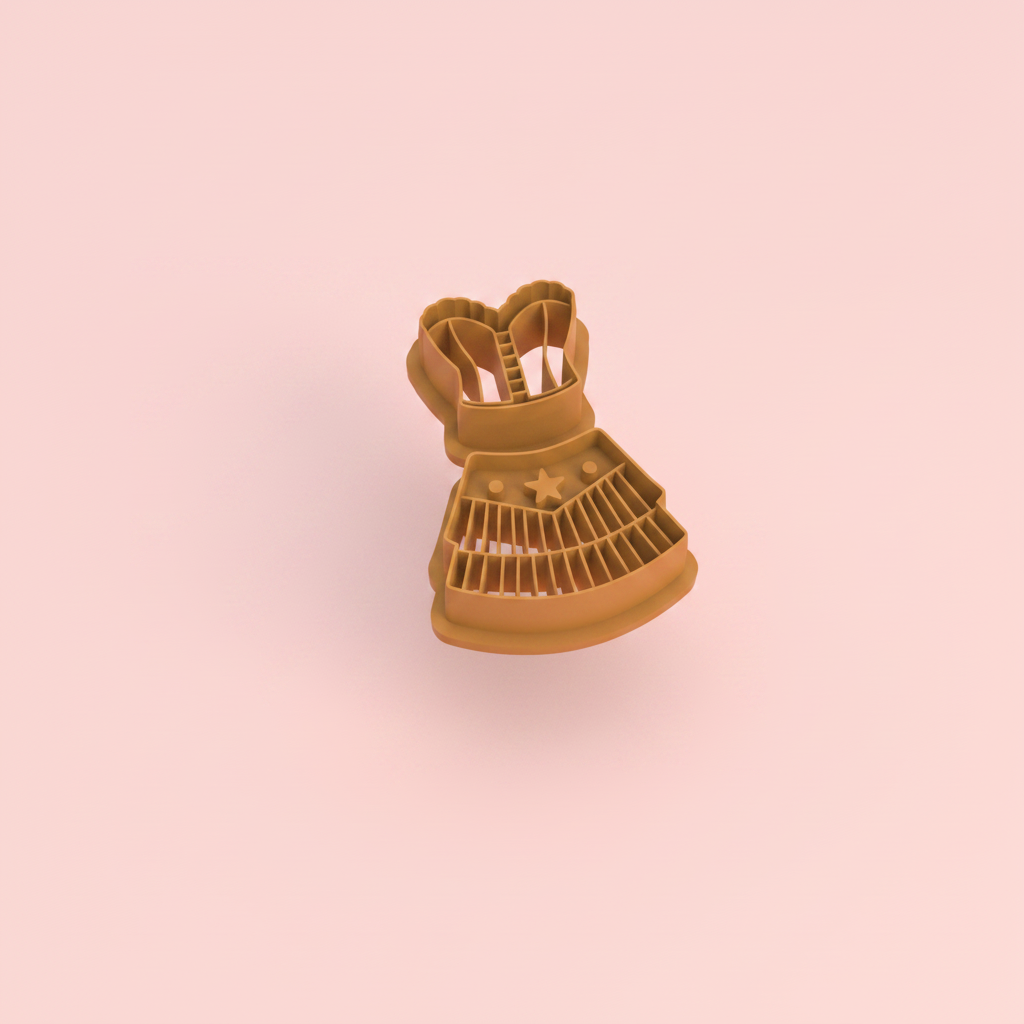 Emporte-pièce tenue western cowboy – bijoux DIY – 30 à 50 mm – EP-498