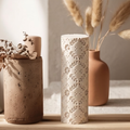 Rouleau texture Vintage Garden – pâte polymère bijoux DIY – fabriqué en France