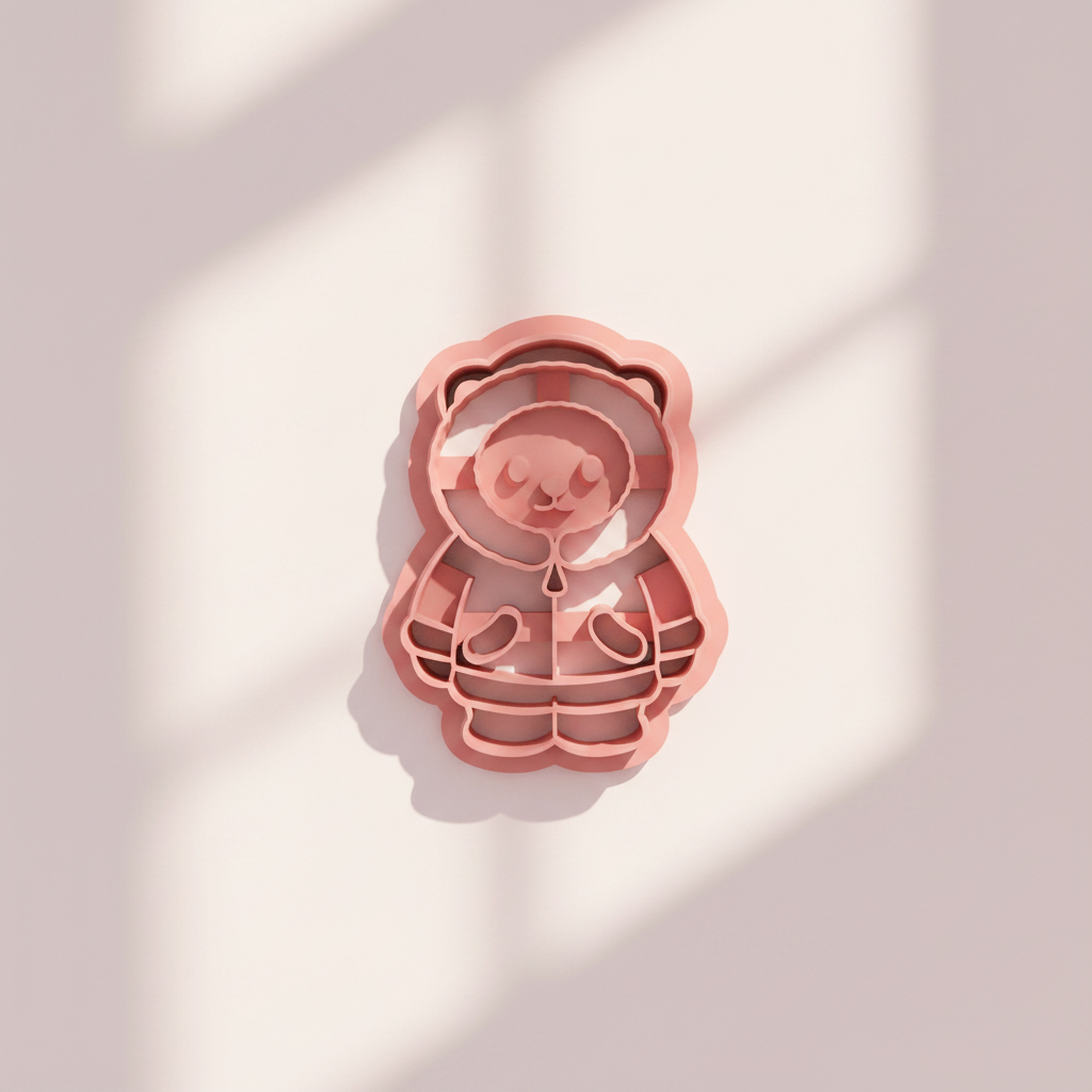 Emporte-pièce Petit ours d'hiver – 30 à 45 mm – EP-612