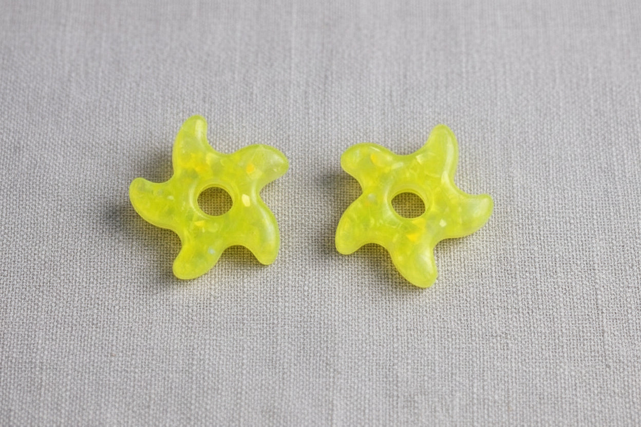 Pampilles star néon yellow