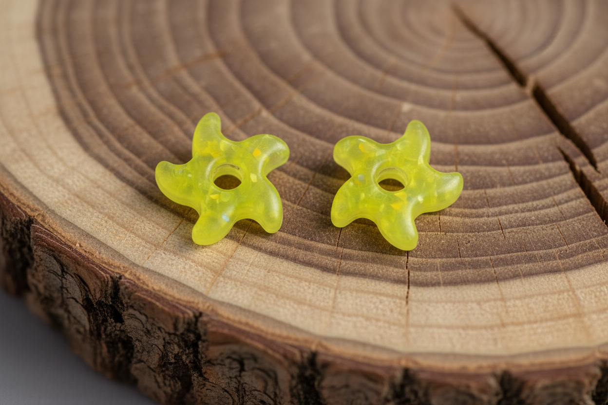 Pampilles star néon yellow