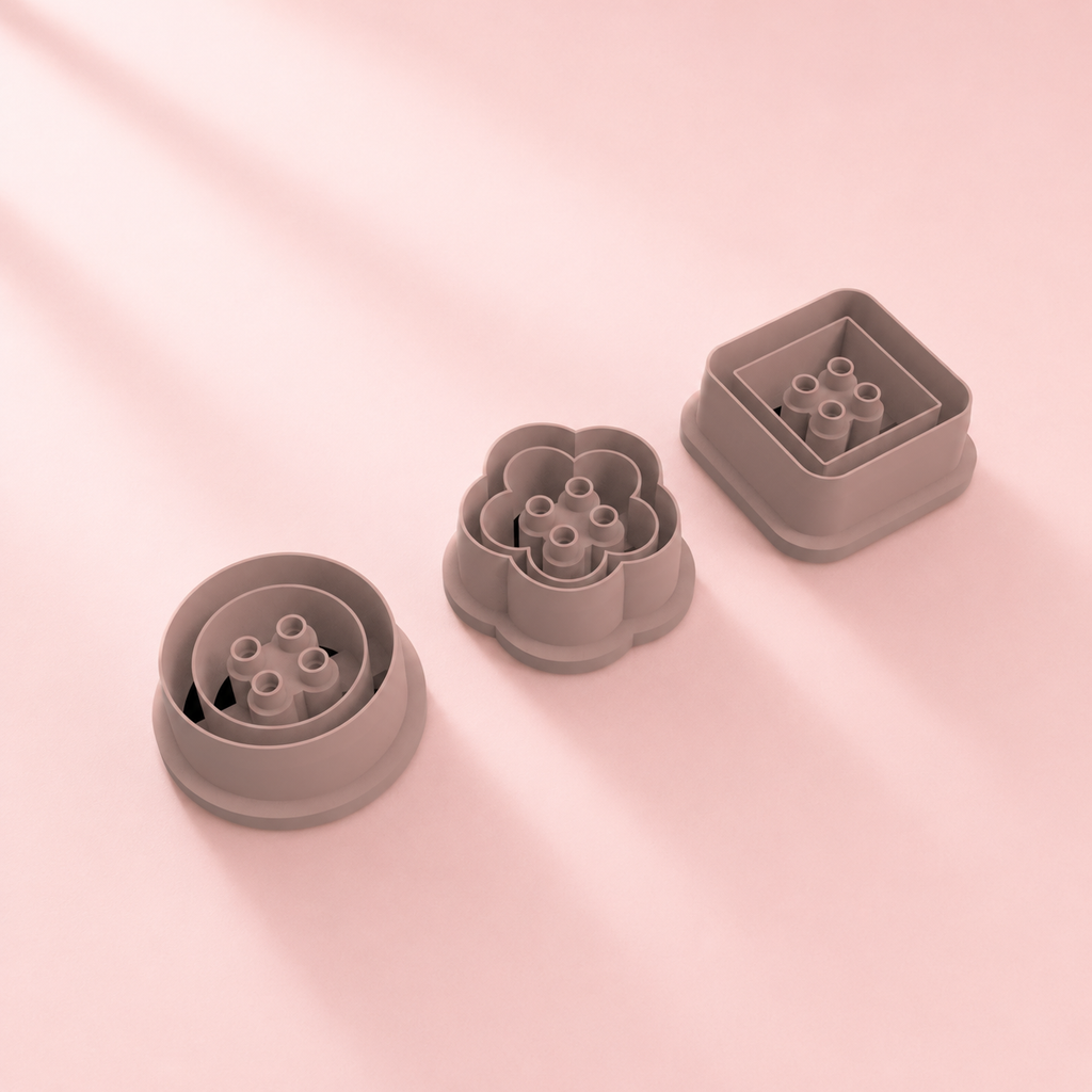 Emporte-pièces Boutons – Lot de 3 – 15 à 30 mm – EP-537
