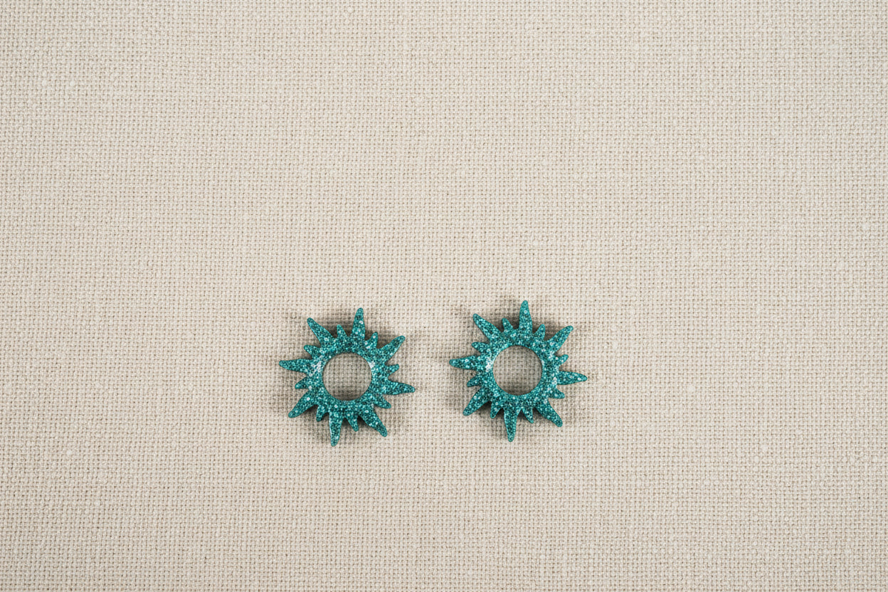 Pampilles soleil turquoise