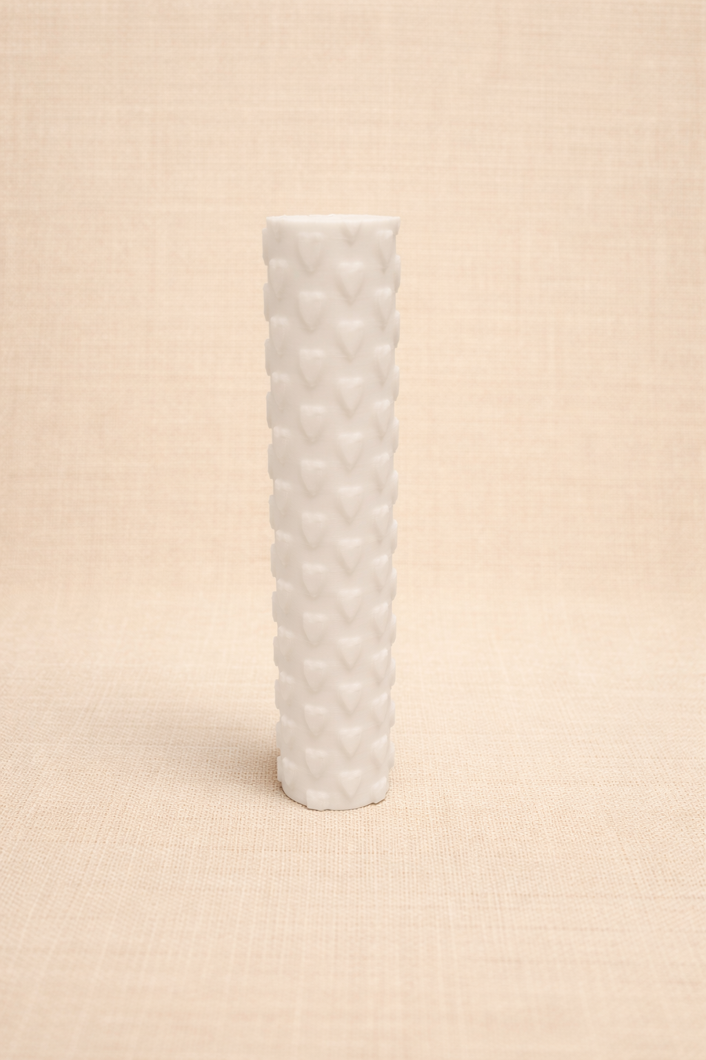 Rouleau texturé petits cœurs – 10 cm – Motif romantique pour pâte polymère et bijoux DIY