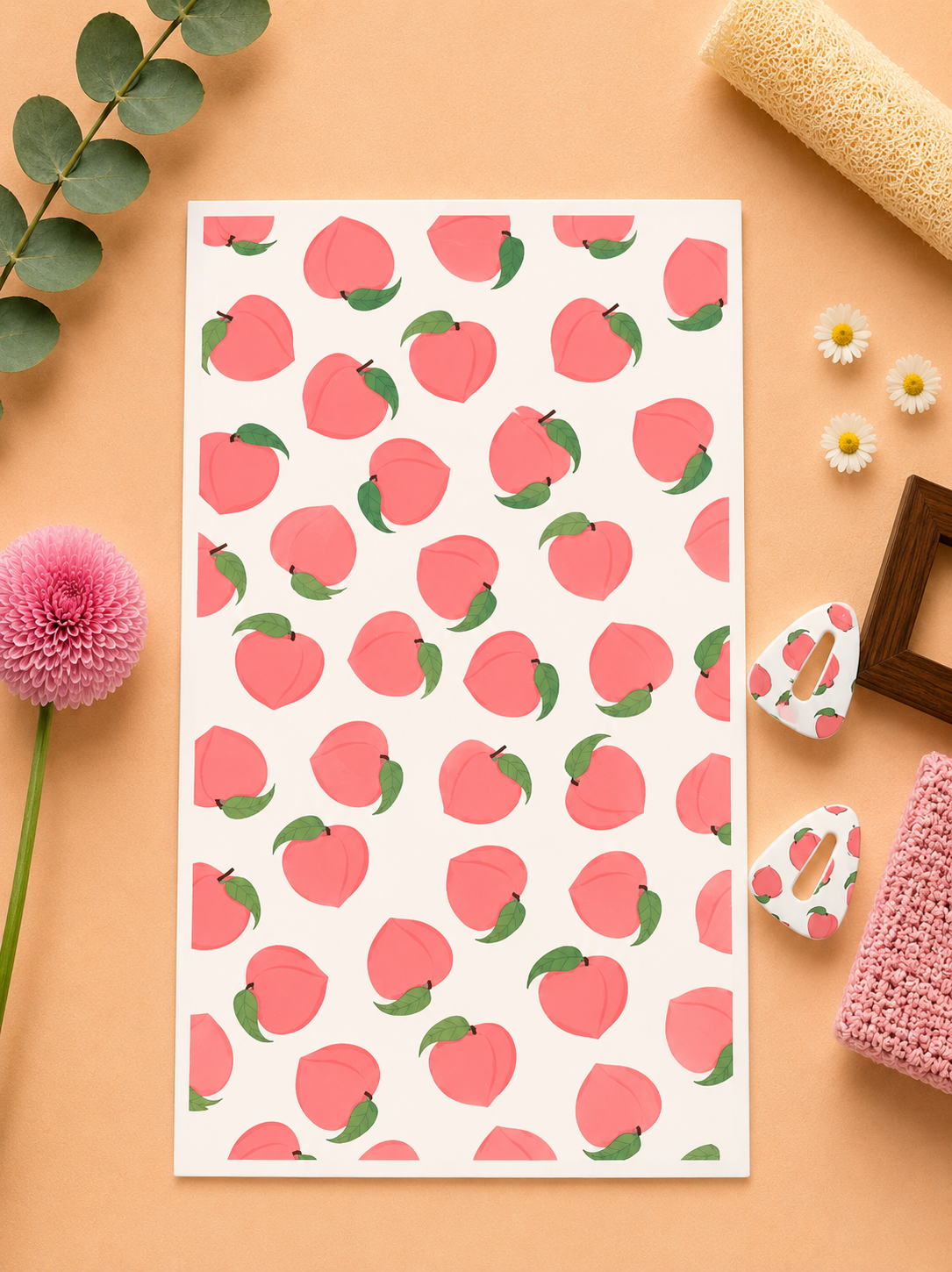 Feuille de transfert pour pâte polymère  – 7,5 x 12 cm – création bijoux DIY. TF143