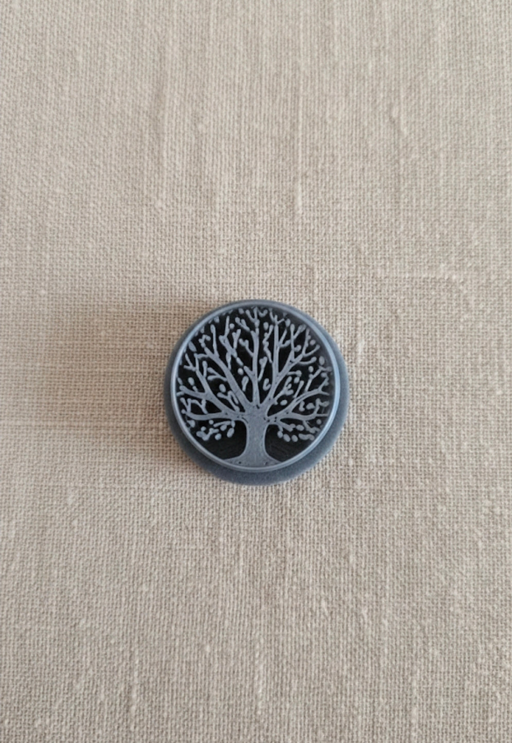 Emporte-pièce rond Arbre de Vie 30 mm – Motif fin détaillé – Découpe bijoux pâte polymère – Fabriqué en France. EP-73