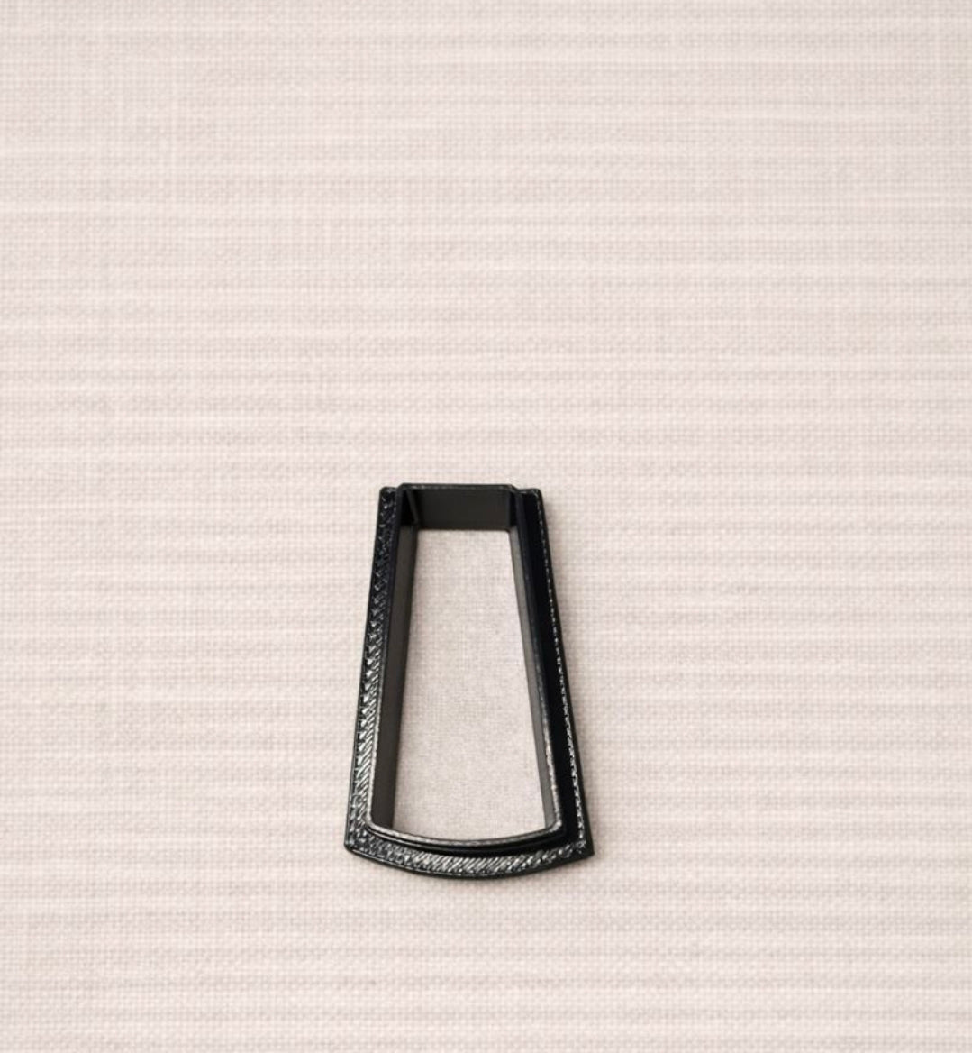 Emporte-pièce Trapèze Géométrique – 25 à 50 mm au choix – Découpe bijoux pâte polymère – Fabriqué en France - EP-107