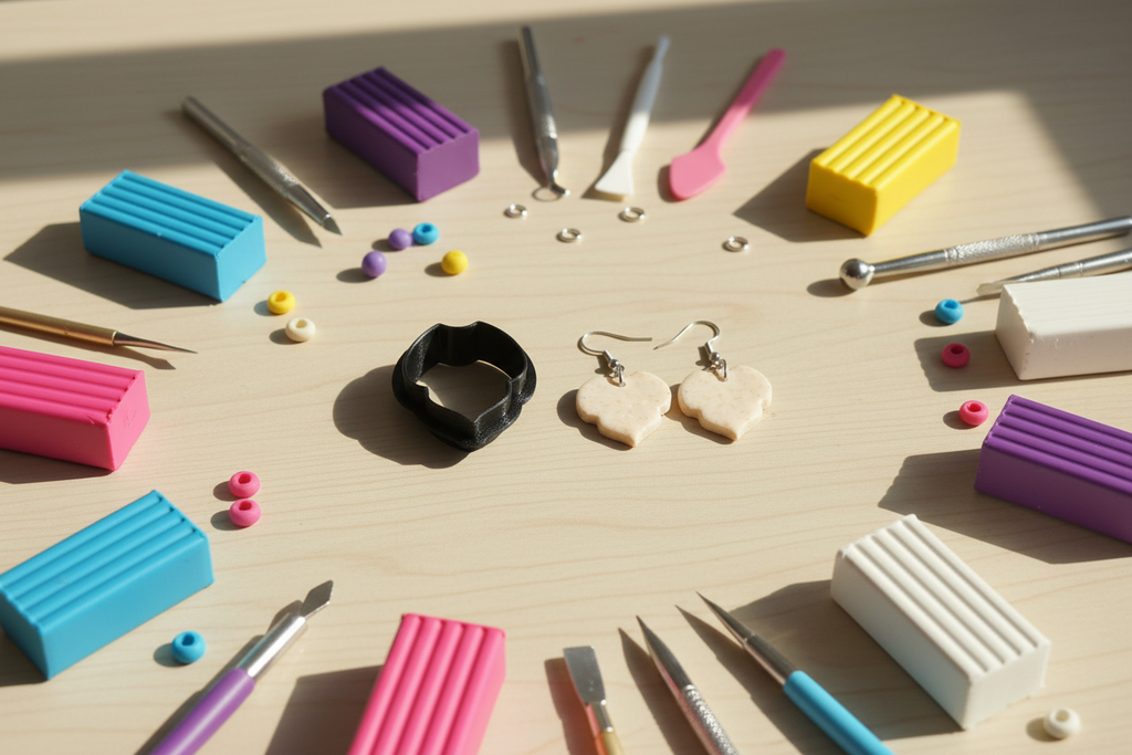 Emporte-pièce pampille cœur stylisé – Bijoux DIY – 4 tailles disponibles de 30 à 45 mm