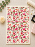 Feuille de transfert fleurs pour pâte polymère  – 7,5 x 12 cm – création bijoux DIY. TF96