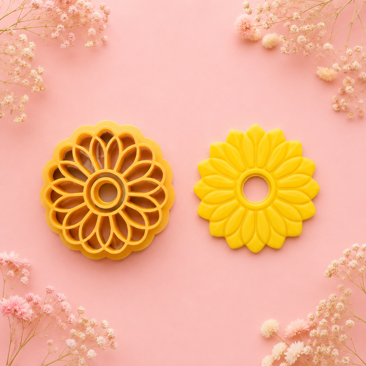 Emporte-pièce fleur mandala pour bijoux et créations DIY – 30 à 50 mm – EP-522