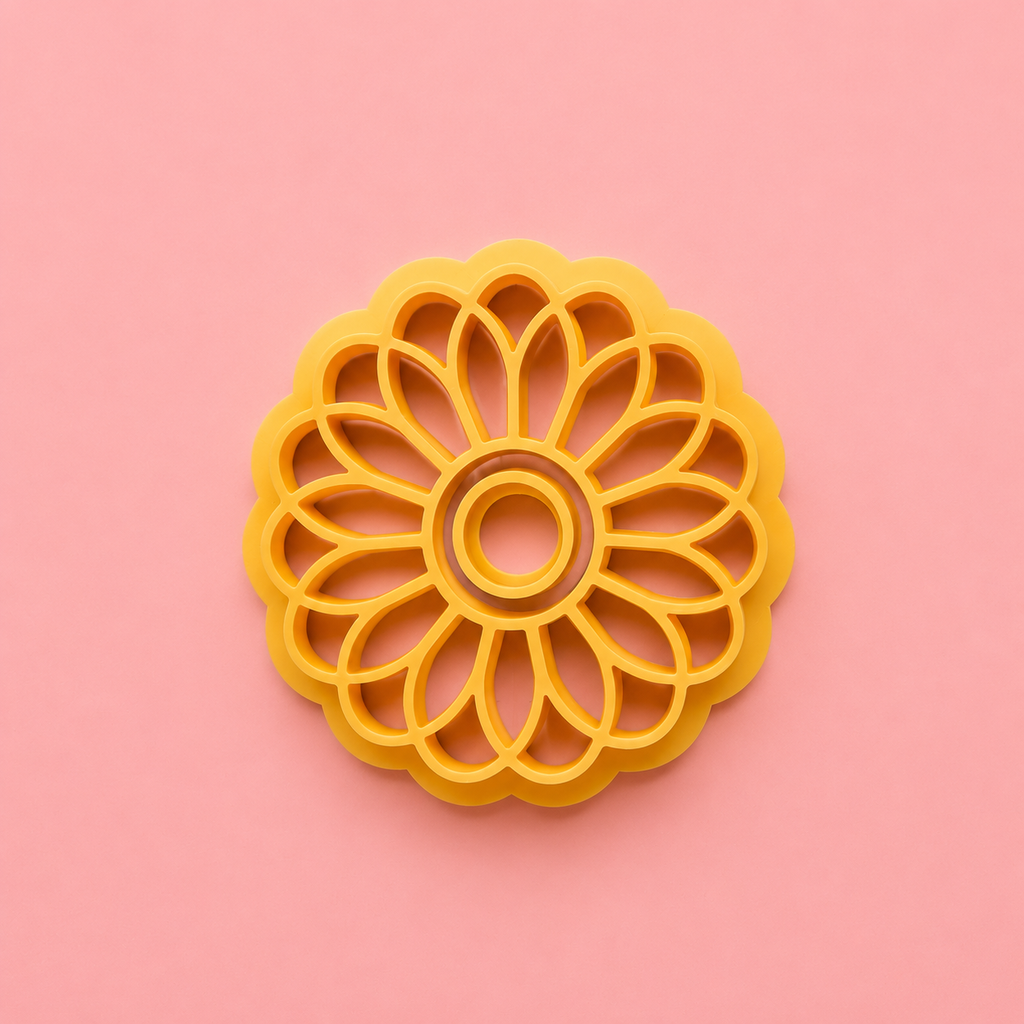 Emporte-pièce fleur mandala pour bijoux et créations DIY – 30 à 50 mm – EP-522