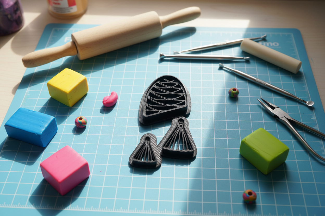 Emporte-pièce pampille graphique ajourée – Bijoux DIY – 4 tailles disponibles 30 à 45 mm. EP-91