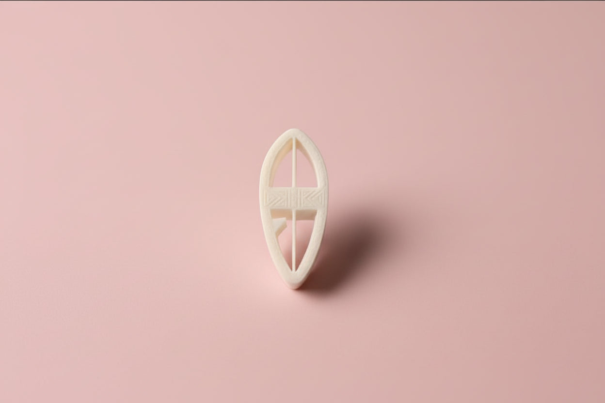 Emporte-pièce pour bijoux – DIY boucles d’oreilles – Forme feuille nervurée – 4 cm. EP-05