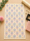 Feuille de transfert pour pâte polymère  – 7,5 x 12 cm – création bijoux DIY. TF120
