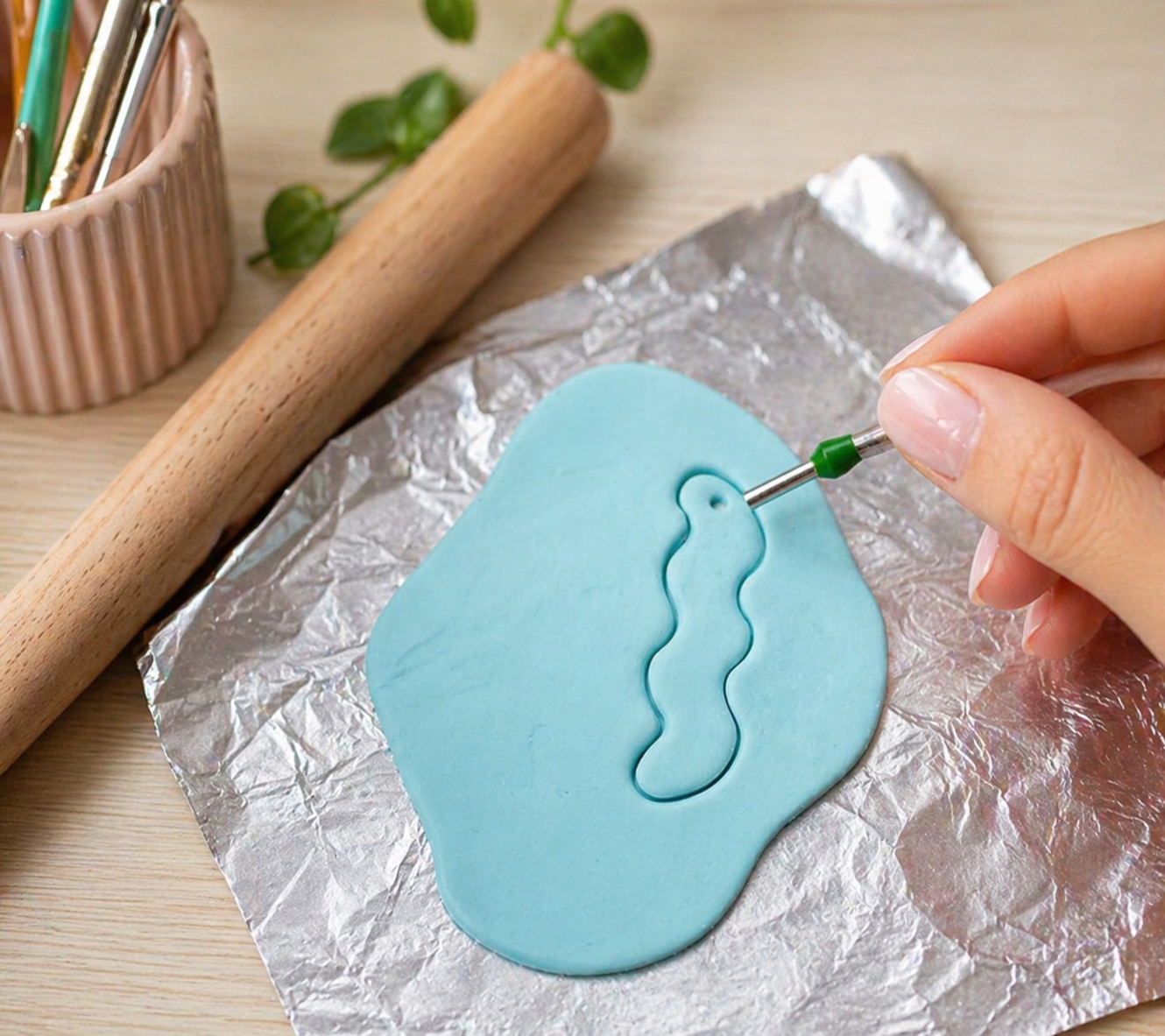 Kit de 8 emporte-pièces ronds pour pâte polymère et bijoux DIY