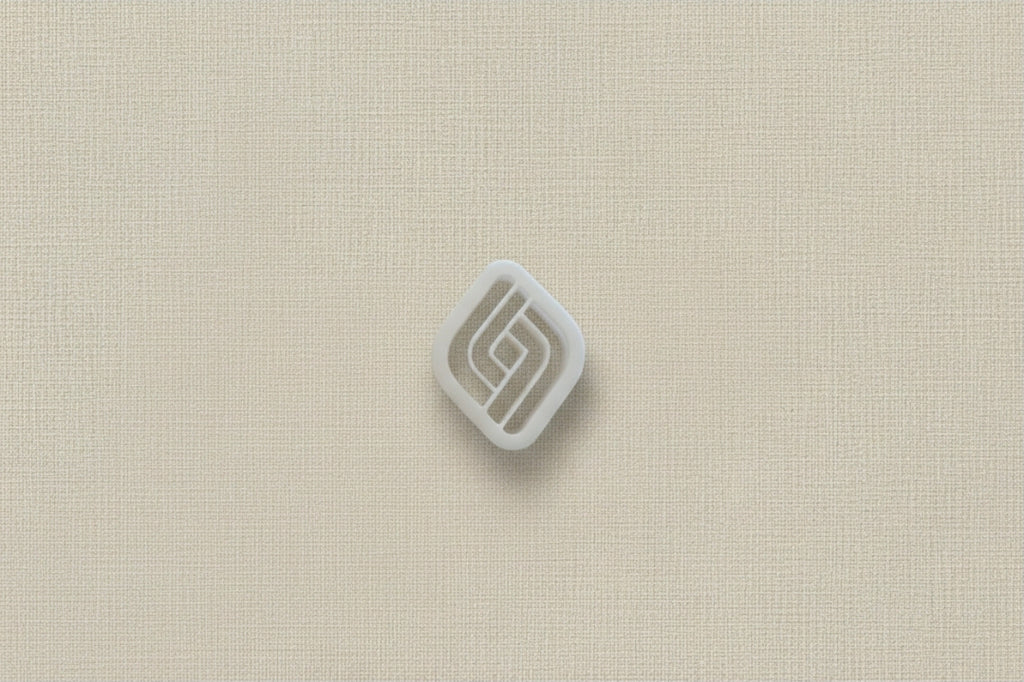 Emporte-pièce pour bijoux – DIY boucles d’oreilles – Forme géométrique spiralée – 3,5 cm. EP-16