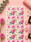 Feuille de transfert pour pâte polymère  – 7,5 x 12 cm – création bijoux DIY. TF146