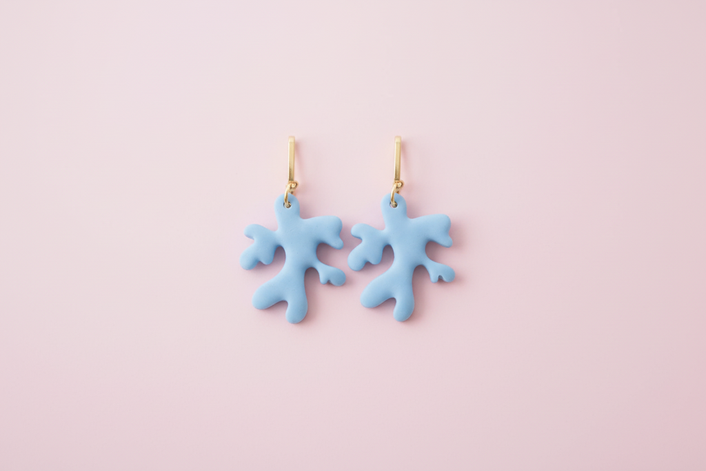 Emporte-pièce pour bijoux – DIY boucles d’oreilles – Forme organique abstraite – 3 cm. EP-95