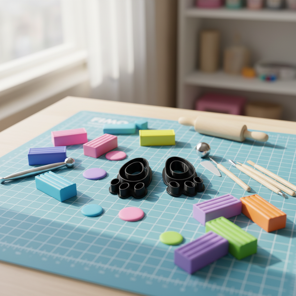Lot de 2 emporte-pièces pour boucles d’oreilles – Formes graphiques ajourées – DIY argile polymère. EP-58