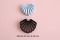 Emporte-pièce coquillage bijoux DIY – 6 tailles au choix – de 20 à 45 mm