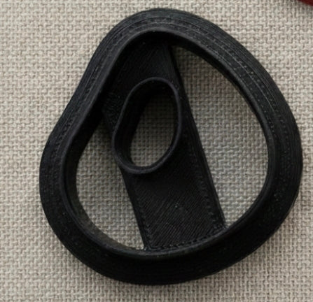 Emporte-pièce forme organique ajourée – 25 mm ou 30 mm – outil de découpe loisirs créatifs