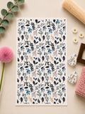 Feuille de transfert pour pâte polymère  – 7,5 x 12 cm – création bijoux DIY. TF145