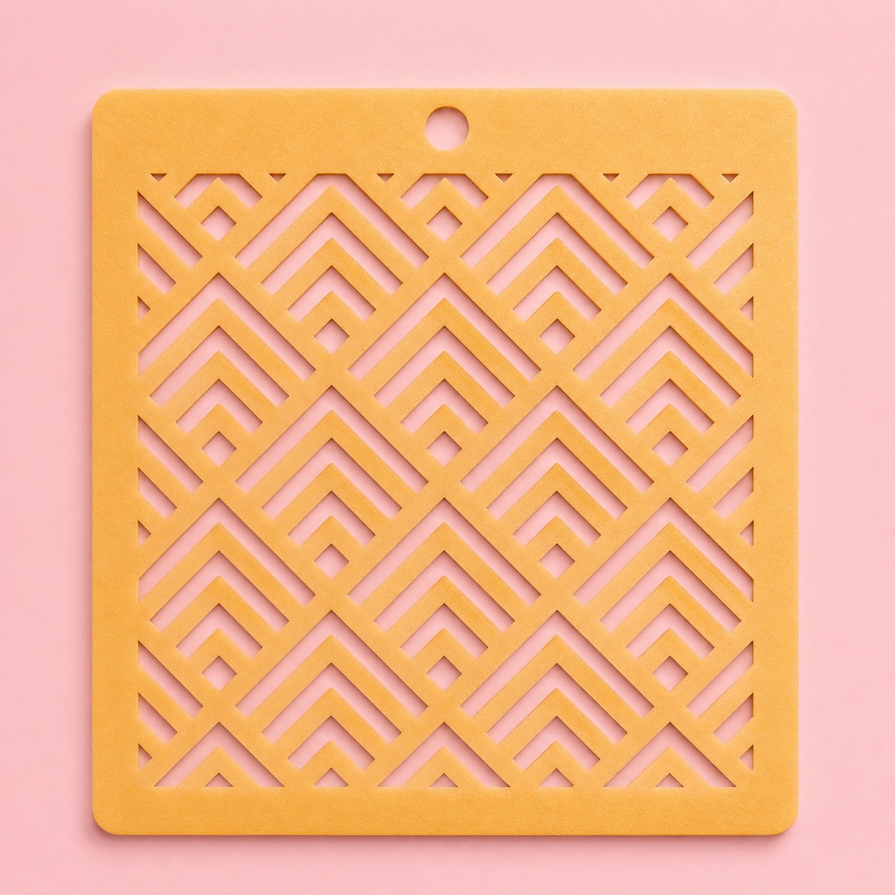 Stencil motif aztèque pour pâte polymère – Pochoir texture géométrique – ST-06