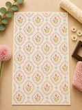 Feuille de transfert pour pâte polymère  – 7,5 x 12 cm – création bijoux DIY. TF130