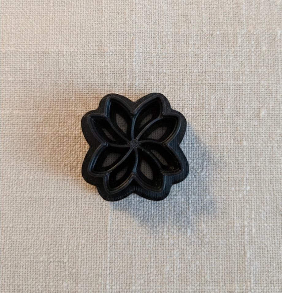 Emporte-pièce pampille fleur ajourée – Bijoux DIY – 4 tailles disponibles 30 à 45 mm