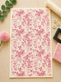 Feuille de transfert pour pâte polymère  – 7,5 x 12 cm – création bijoux DIY. TF112
