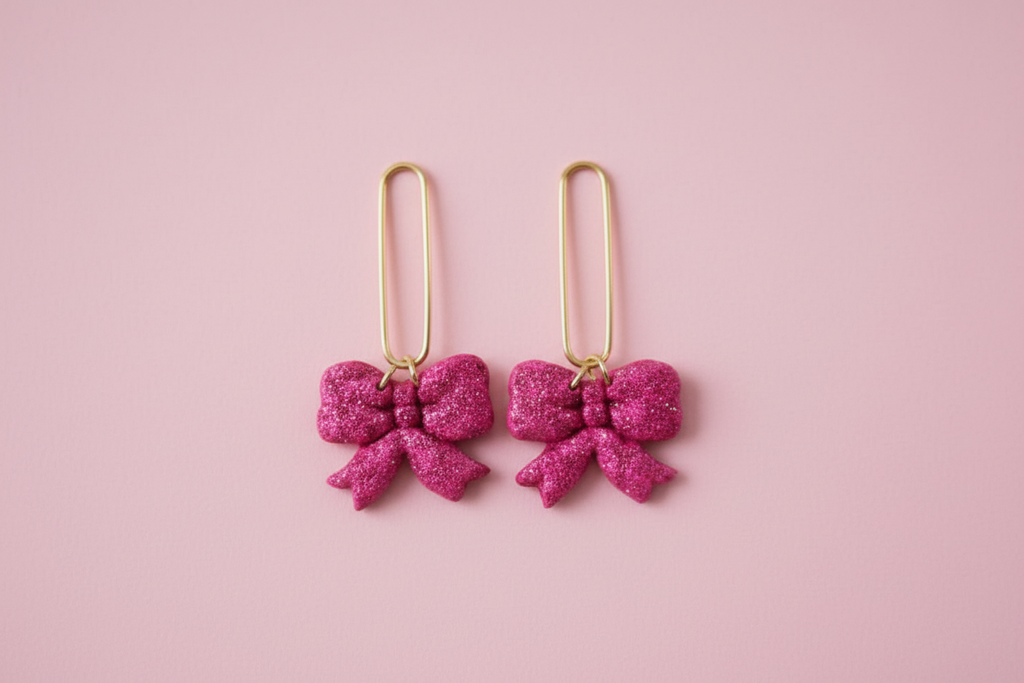 Emporte-pièce pour bijoux – DIY boucles d’oreilles – Forme nœud – 3,5 cm. EP-45