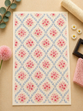 Feuille de transfert pour pâte polymère  – 7,5 x 12 cm – création bijoux DIY. TF125